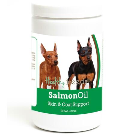 HEALTHY BREEDS Miniature Pinscher Salmon Oil Soft Chews, 90PK 192959017300